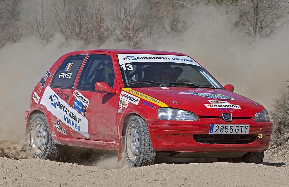 Test de Joan y Amalia Vinyes en el circuito Galls Motor.