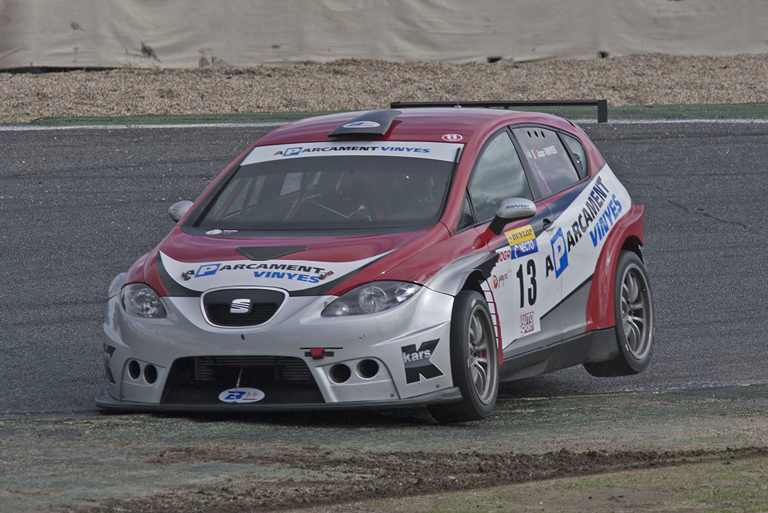 Joan Vinyes entre els millors al Jarama.