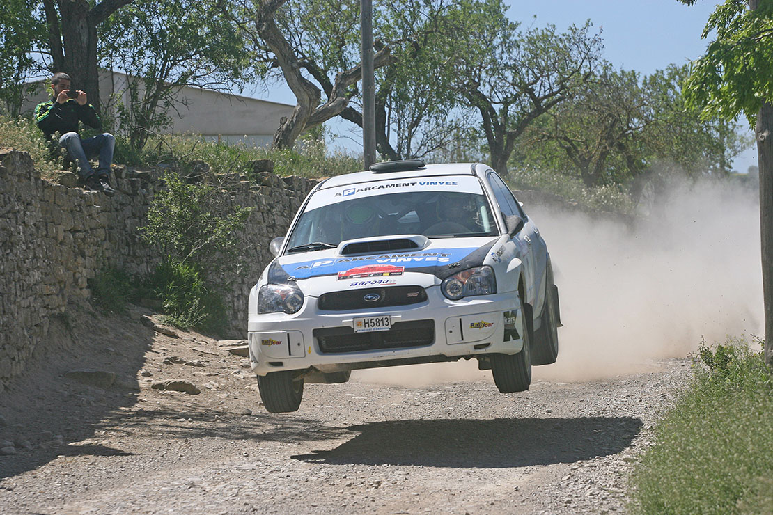 Joan Vinyes-Jordi Mercader protagonizan un Rally de Cervera para olvidar.