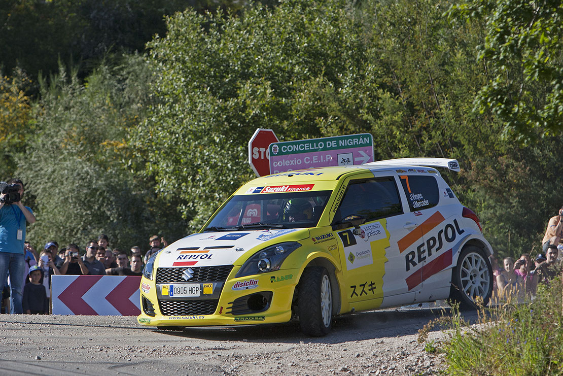 Vinyes-Mercader (Suzuki Swift S1600) repiten en lo más alto del podio de las 2RM.