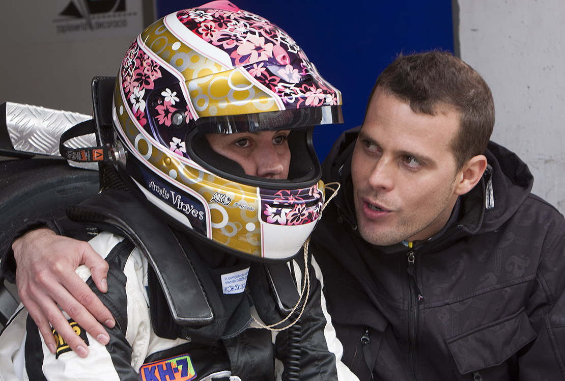 En el circuit de Xerez, Amàlia Vinyes-Marc Carol formaran tàndem al volant del Seat León.