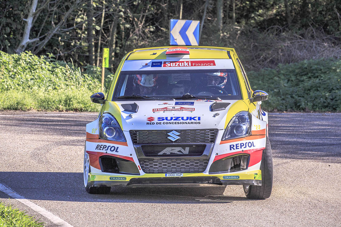 Vinyes-Mercader, también en el podio absoluto del Rallye Santander Cantabria