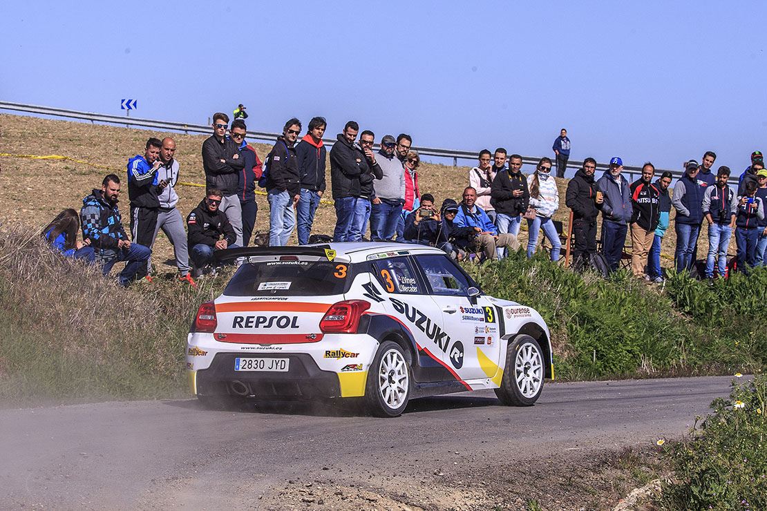 Empezar a sumar, objetivo de Vinyes – Mercader (Suzuki Swift R+) en el 29 Rally villa de Adeje