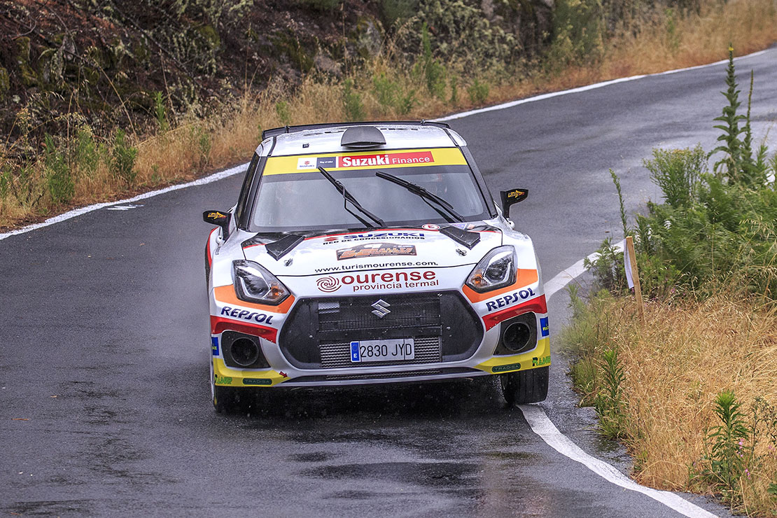 Vinyes-Mercader repiten podio absoluto y triunfo en la categoría N5, en el Rallye Ourense