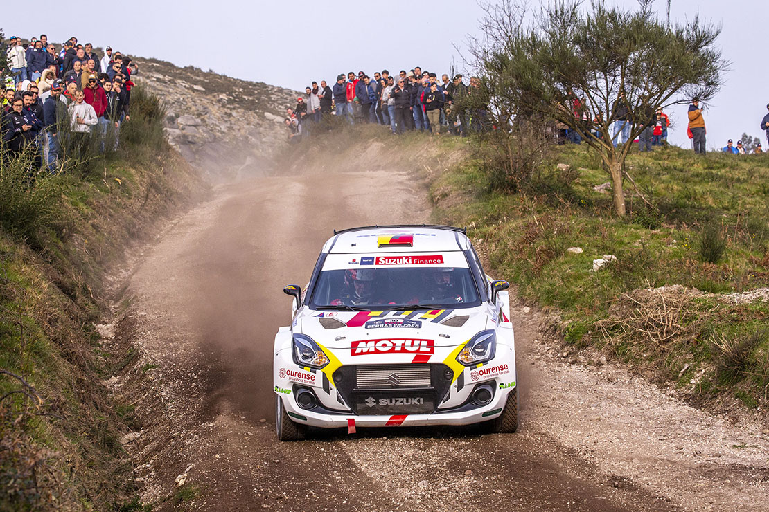 Vinyes – Mercader (Suzuki Swift R4lly S) finalizan con éxito, su “rally-test” en Fafe