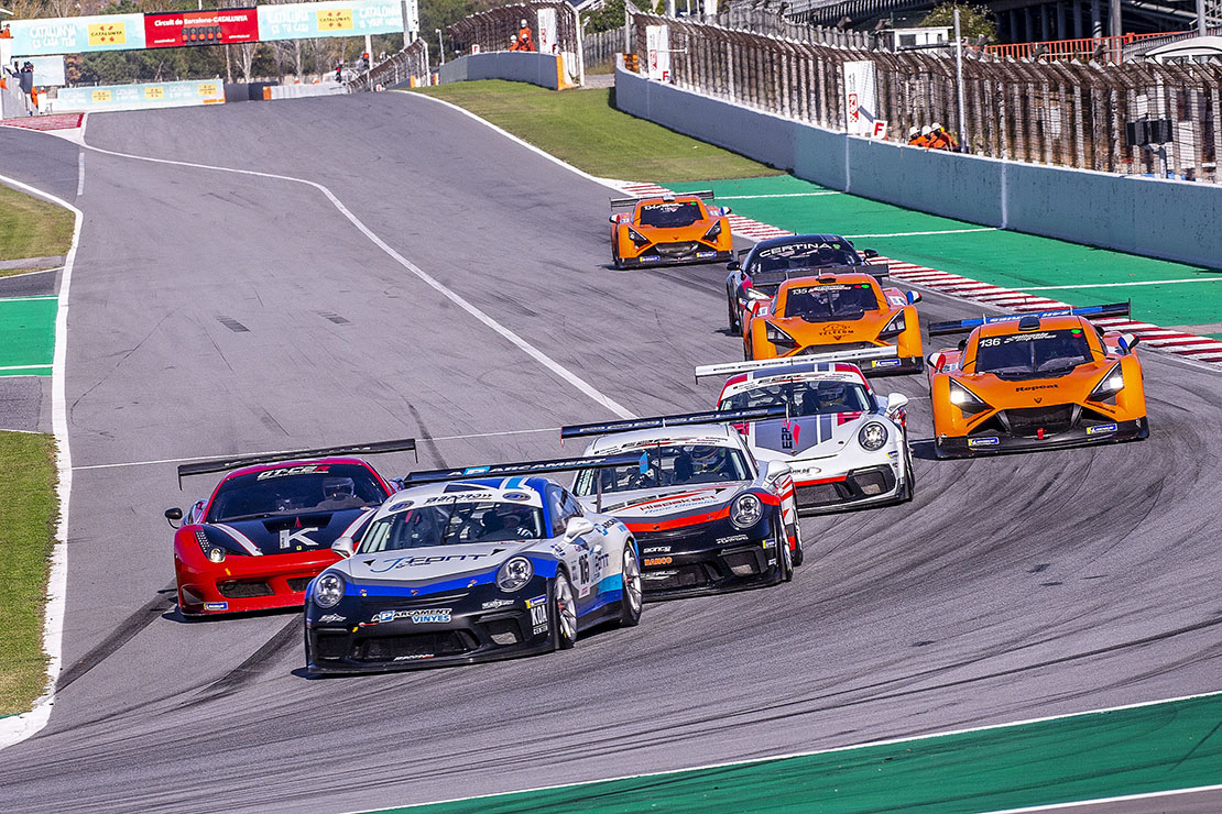 Podi agredolç per a Vinyes-Font en el Circuit de Barcelona-Catalunya.