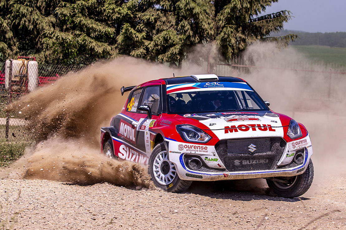 Vinyes – Mercader (Suzuki Swift R4lly) superaron la exigencia de un Rally de Polonia espectacular.