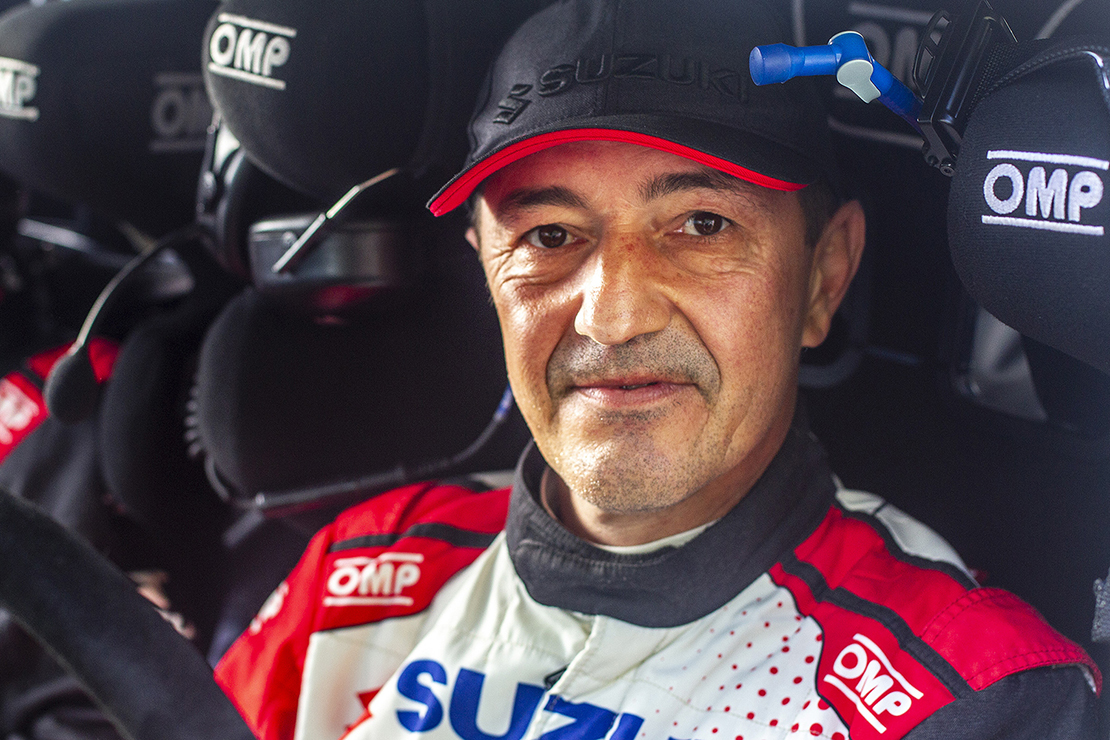 Joan Vinyes y el equipo Suzuki Ibérica siguen fieles al Campeonato de Europa de Rallys.