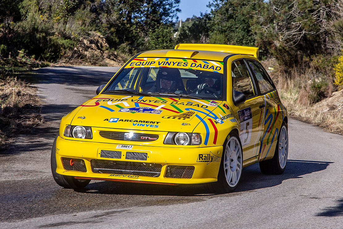 A Lloret, el motor del Seat Ibiza va dir prou i Vinyes – Mercader van haver de deixar el ral·li.