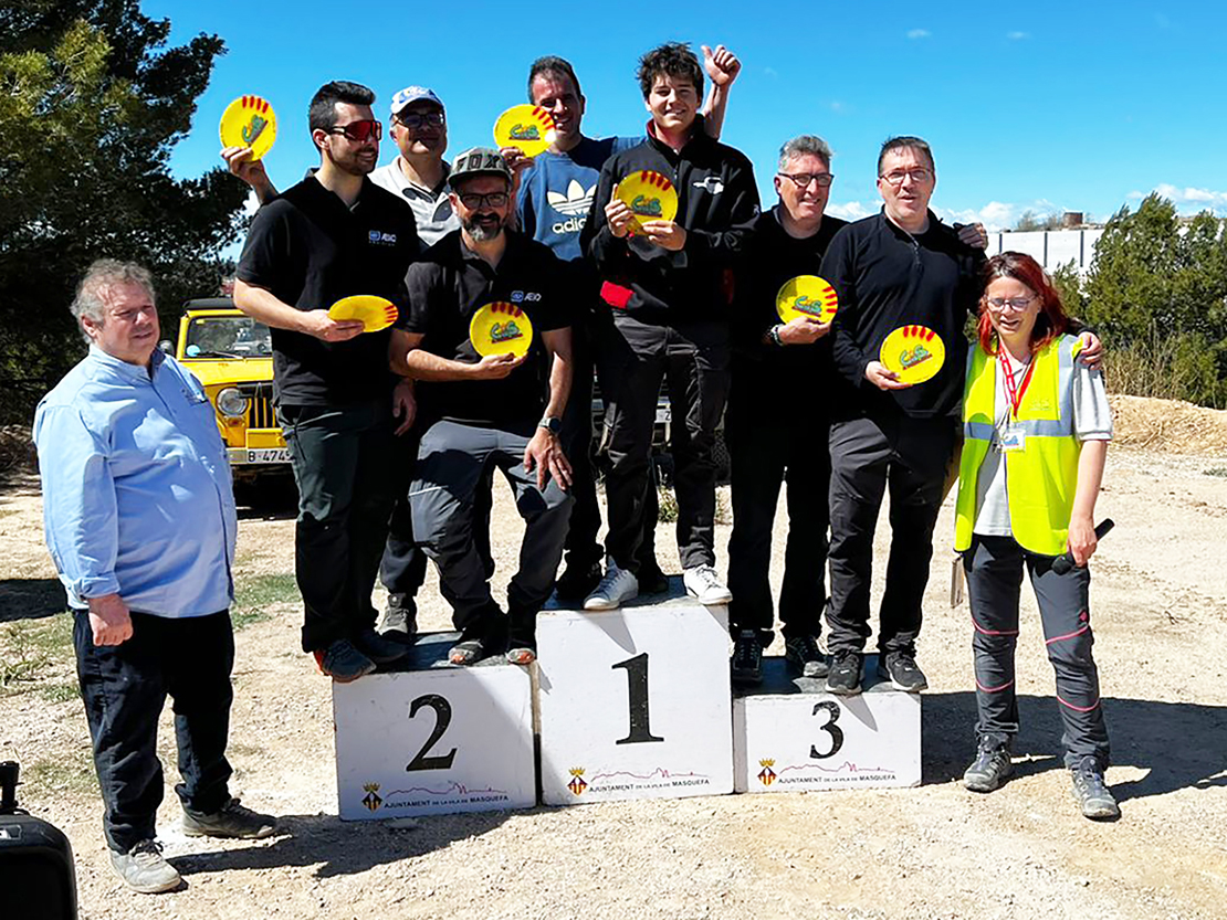 Primer triomf de Joan Vinyes jr en el Campionat de Catalunya de Resistència.