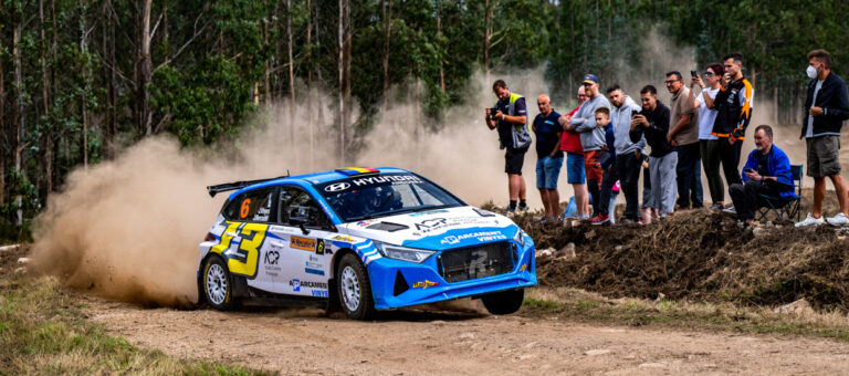 Joan Vinyes-Jordi Mercader entre els millors al rally terra de galicia