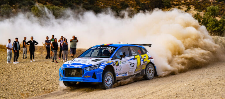 Joan Vinyes-Jordi Mercader (Hyundai i20-Rallycar) suman un nuevo podio en el rallye de tierra de granada