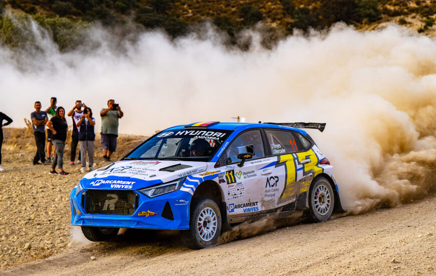 Joan Vinyes-Jordi Mercader (Hyundai i20-Rallycar) suman un nuevo…