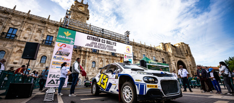 Joan Vinyes-Jordi Mercader pateixen amb la pols al Rallye de Tierra Reino de Leon (CERT)