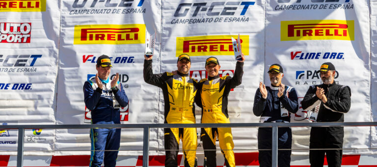 Cara y cruz para Joan Vinyes y Jaume Font en la carrera de GT en el circuito de Navarra