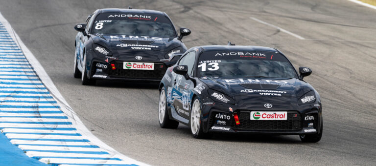 Joan Vinyes es consolida entre els millors de la Toyota GR Cup Spain a jerez